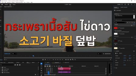 ไฟล์ Mogrt 18ไฟล์ สำหรับ Premiere Pro2026